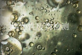 腐蚀性废物检测