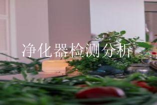 净化器检测分析